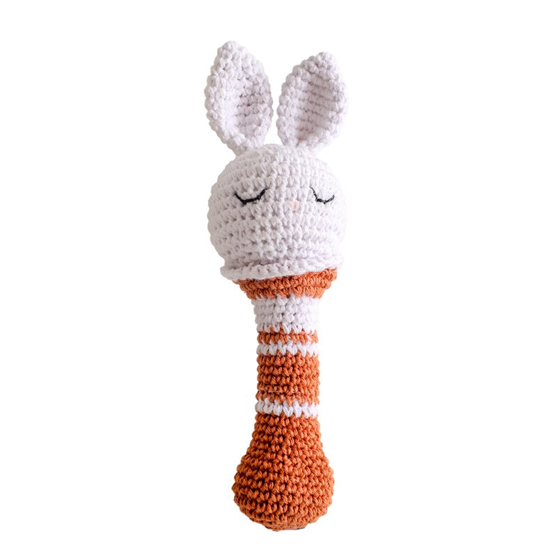 Handwoven Bunny Rattles